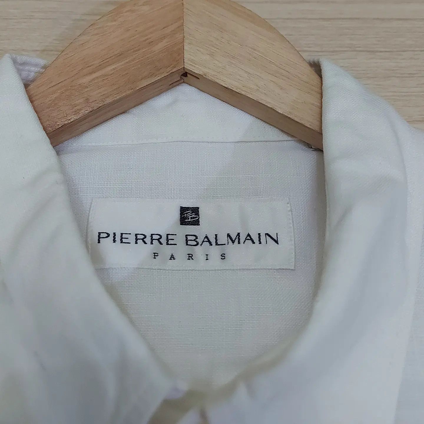 Pierre Balmain × Vintage Vintage Pierre Balmain Paris Shirt Size US L / EU 52-54 / 3 - 5 Thumbnail