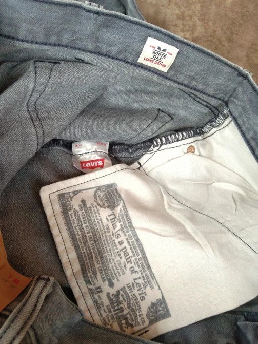 Levi's Vintage Levi's 501 Grey Straight Leg Jeans 38x32 Size US 38 / EU 54 - 7 Thumbnail