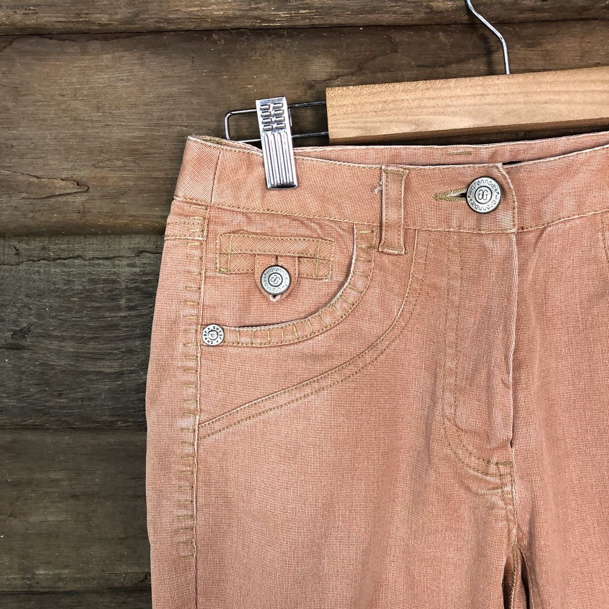 Japanese Brand Nuovo nuovo Pink japan Cargo Pants #6897 Size 25" / US 0 / IT 36 - 4 Thumbnail