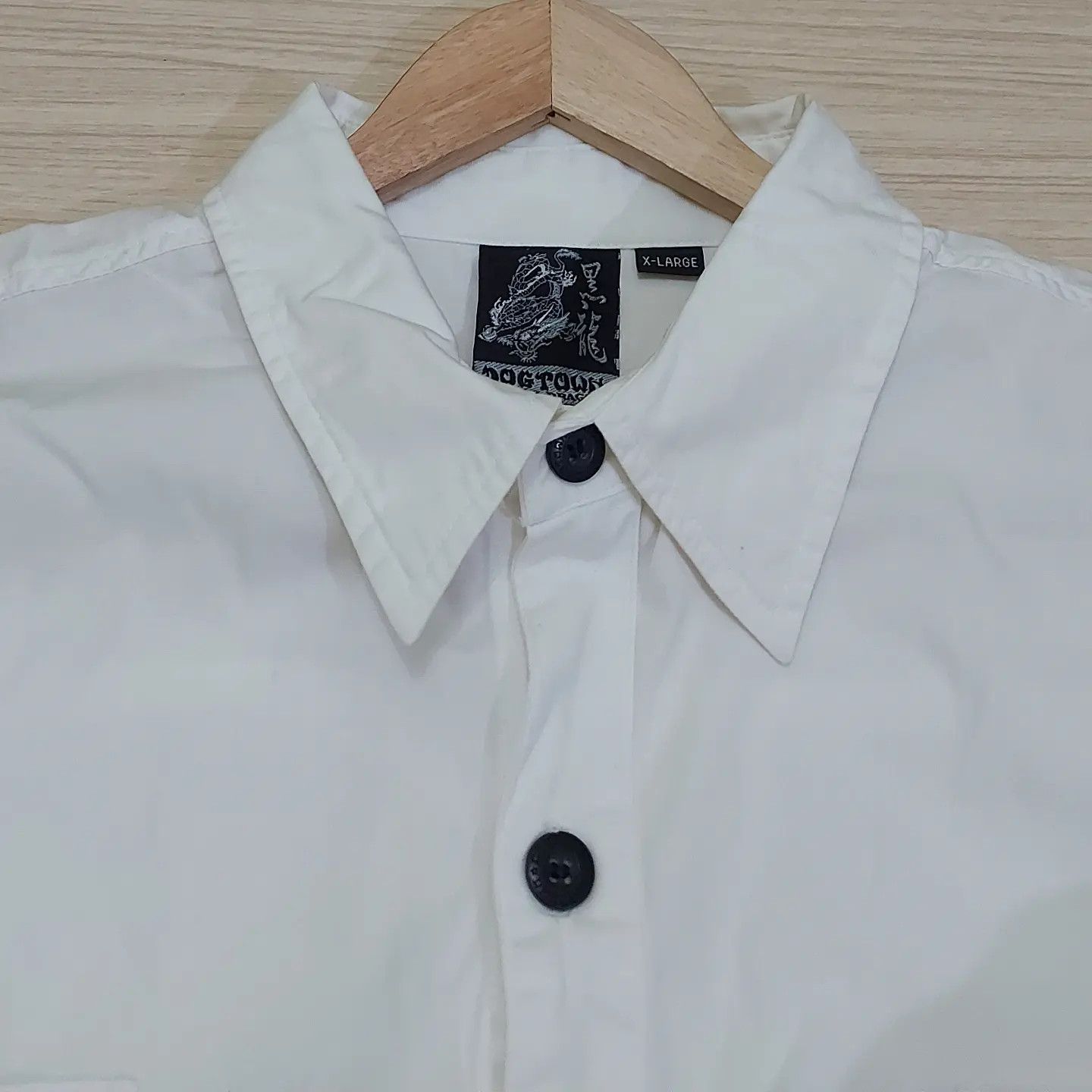 Dogtown DOG TOWN Black Dragon Flame Button Shirt Size US XL / EU 56 / 4 - 6 Thumbnail