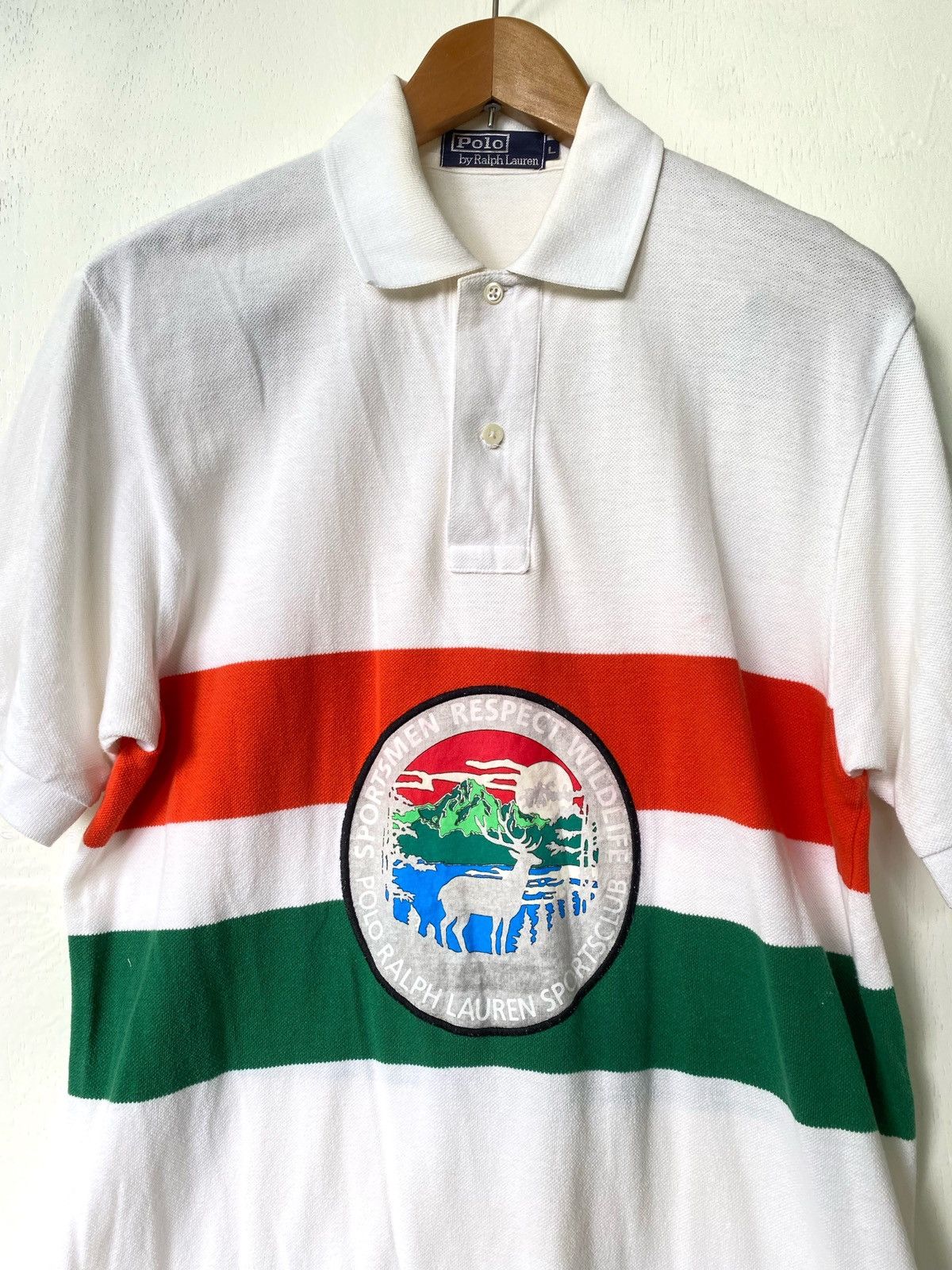(希少)Polo Wildlife Sportsman ラガーシャツ 92 93 希少)Polo Wildlife Sportsman ラガーシャツ 92 93 - メルカリ