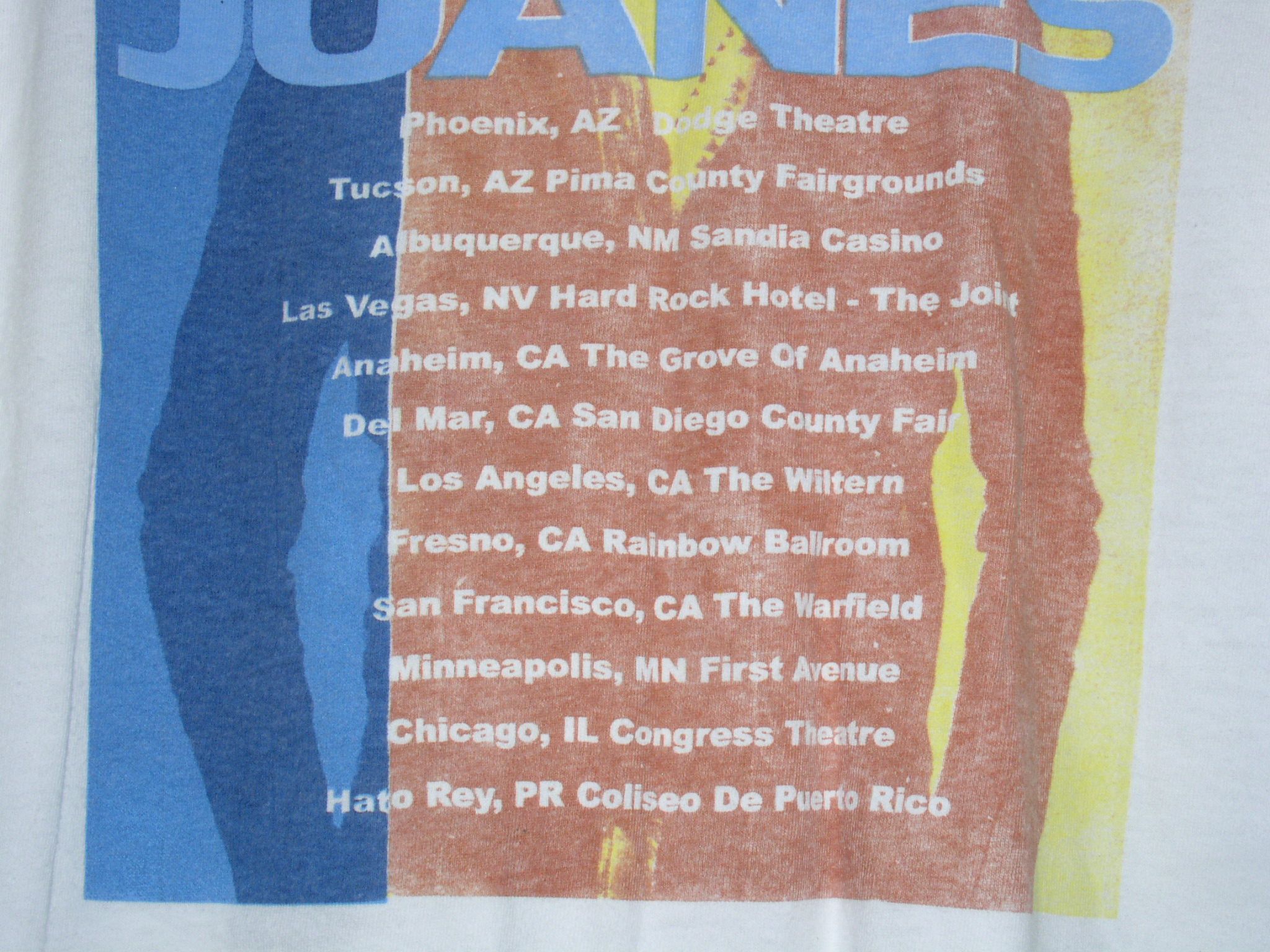 Jerzees Juanes Concert Tour T Shirt Vintage 2003 Undianormal Tour Size US L / EU 52-54 / 3 - 5 Thumbnail