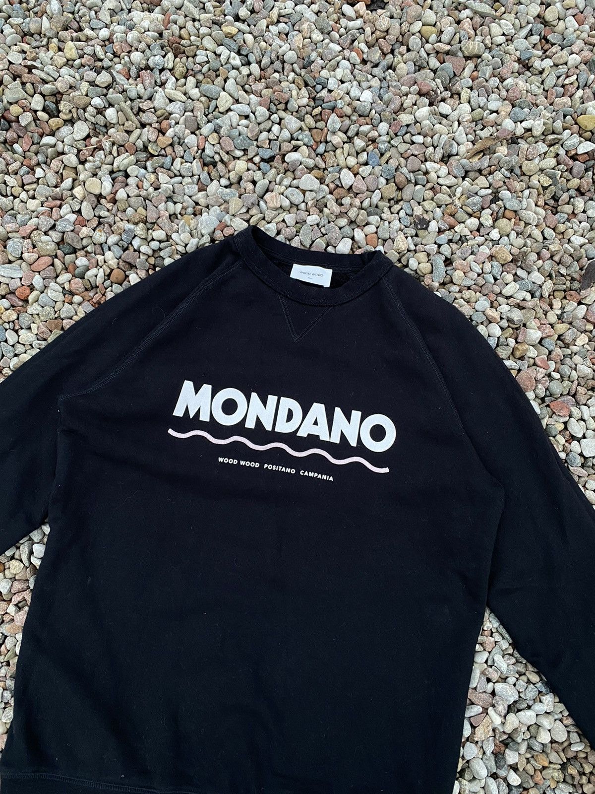 Wood Wood Wood Wood Mondano sweatshirt with pocket Size US S / EU 44-46 / 1 - 2 Thumbnail