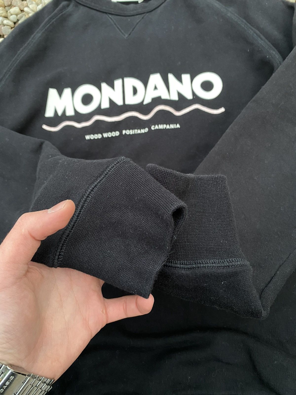 Wood Wood Wood Wood Mondano sweatshirt with pocket Size US S / EU 44-46 / 1 - 8 Thumbnail
