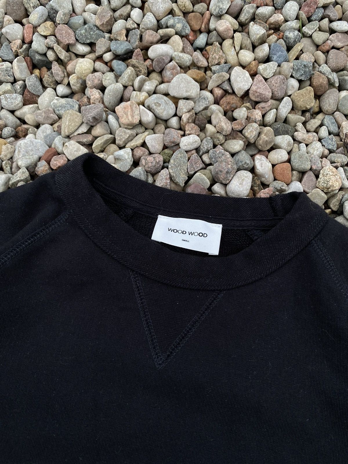 Wood Wood Wood Wood Mondano sweatshirt with pocket Size US S / EU 44-46 / 1 - 4 Thumbnail