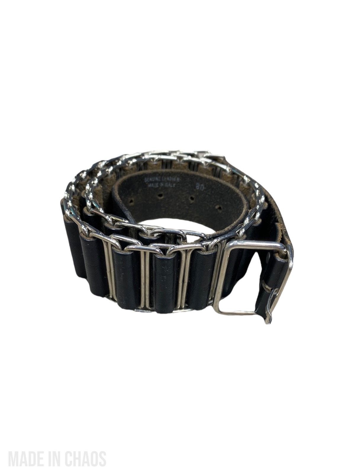 Helmut Lang AW98 Chain Canvas Belt Vintage Archive Belts