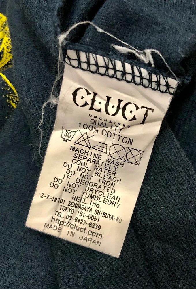 Rap Tees × Vintage Skateboard Brand Cluct Japan Light Bearing Dragon Tshirt Size US L / EU 52-54 / 3 - 10 Thumbnail