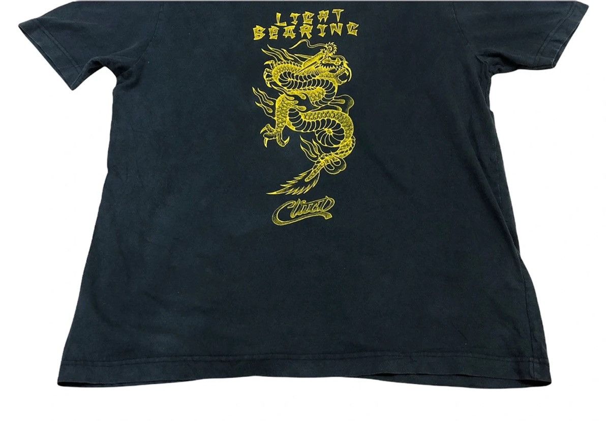 Rap Tees × Vintage Skateboard Brand Cluct Japan Light Bearing Dragon Tshirt Size US L / EU 52-54 / 3 - 4 Thumbnail