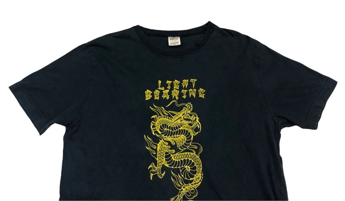 Rap Tees × Vintage Skateboard Brand Cluct Japan Light Bearing Dragon Tshirt Size US L / EU 52-54 / 3 - 5 Thumbnail
