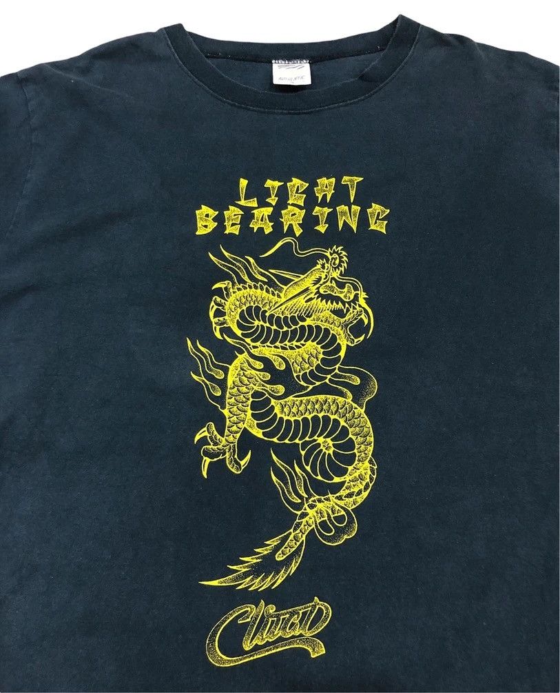 Rap Tees × Vintage Skateboard Brand Cluct Japan Light Bearing Dragon Tshirt Size US L / EU 52-54 / 3 - 3 Thumbnail