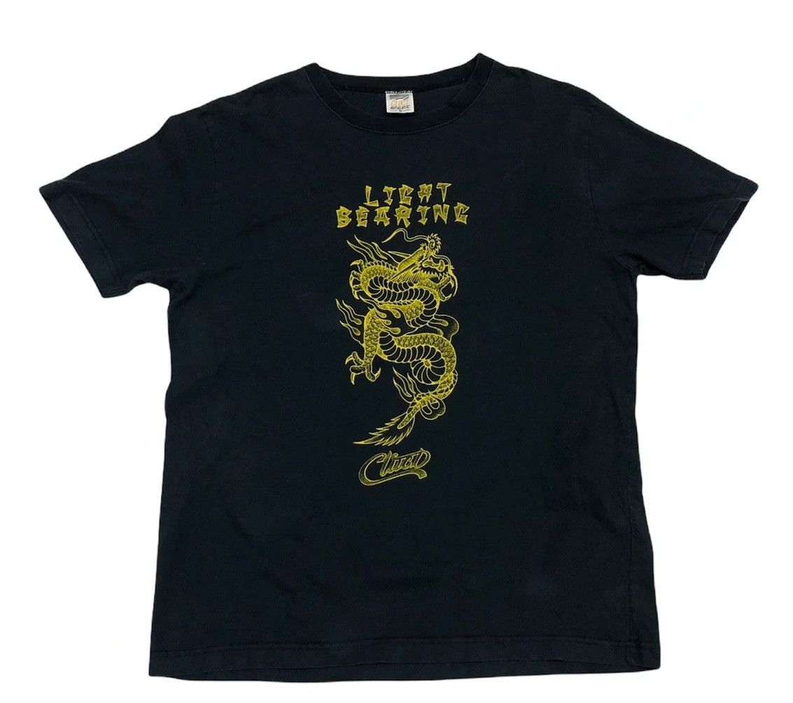 Skateboard Brand Cluct Japan Light Bearing Dragon Tshirt