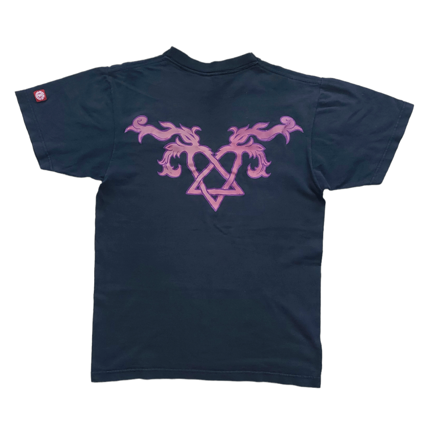 Vintage Bam Margera HIM Heartagram Element Skateboard Double-Sided ...