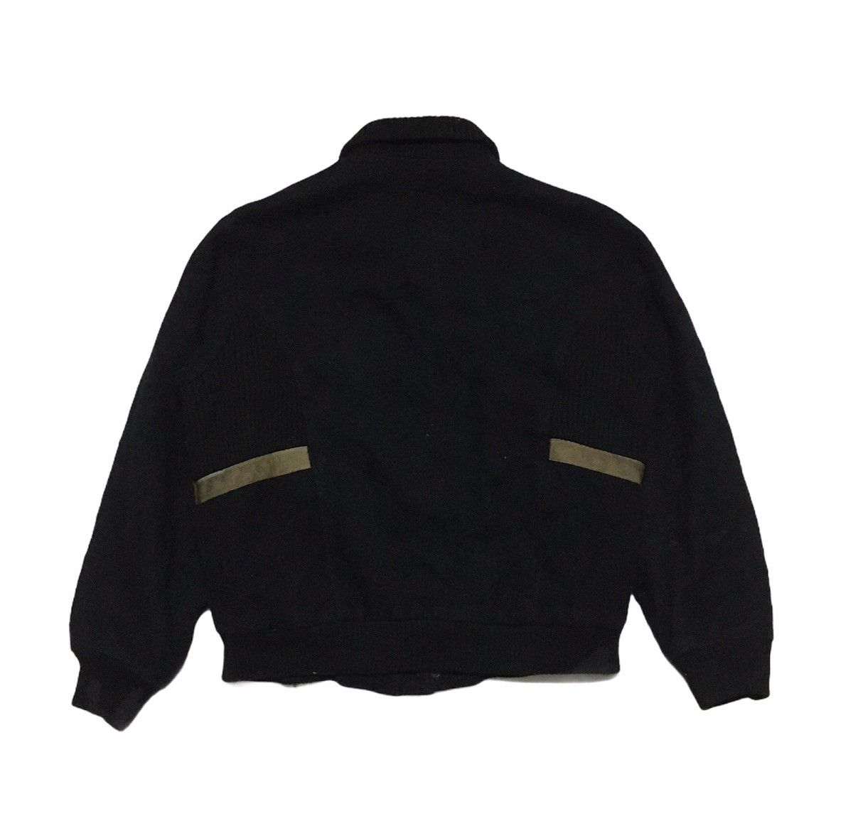 Vintage Japanese Brand GENT CLUB Wool Bomber Jacket