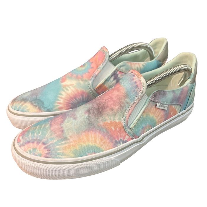 Vans Women's Vans Deluxe Comfort Tie Dye Slip On Skate Shoes Size Grailed