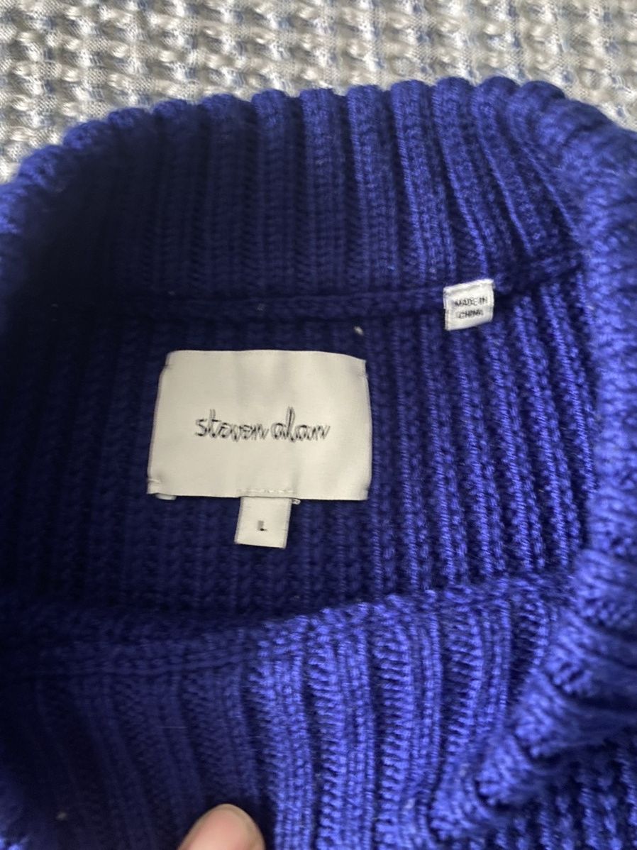 Steven Alan Steven Alan cobalt blue sweater sz Large Size L / US 10 / IT 46 - 6 Thumbnail