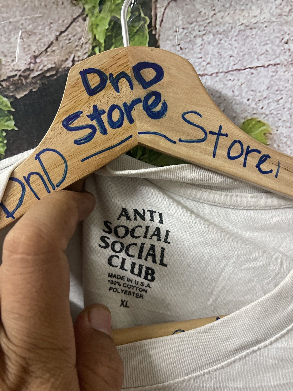Other ANTI SOCIAL SOCIAL CLUB SPELLOUT VERY RARE Size US XL / EU 56 / 4 - 5 Thumbnail