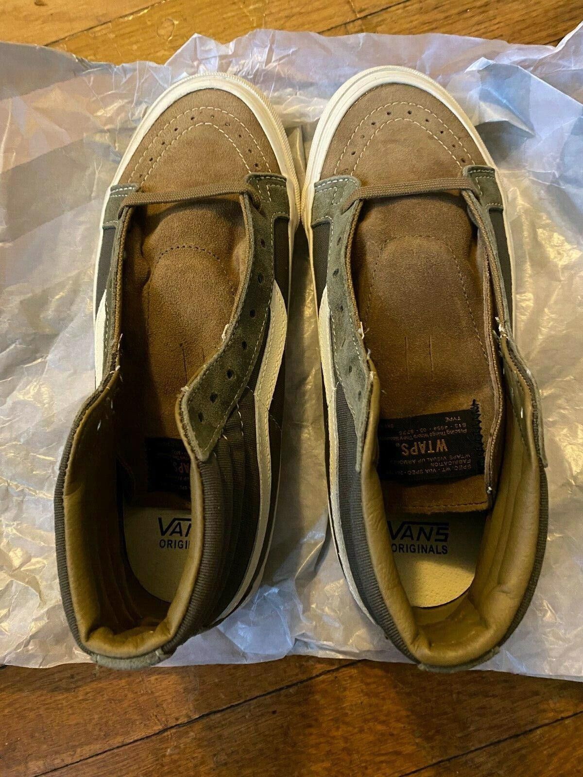 Vans Vans Wtaps Sk8 Hi Olive Drab Size 9.5 Size US 9.5 / EU 42-43 - 2 Thumbnail