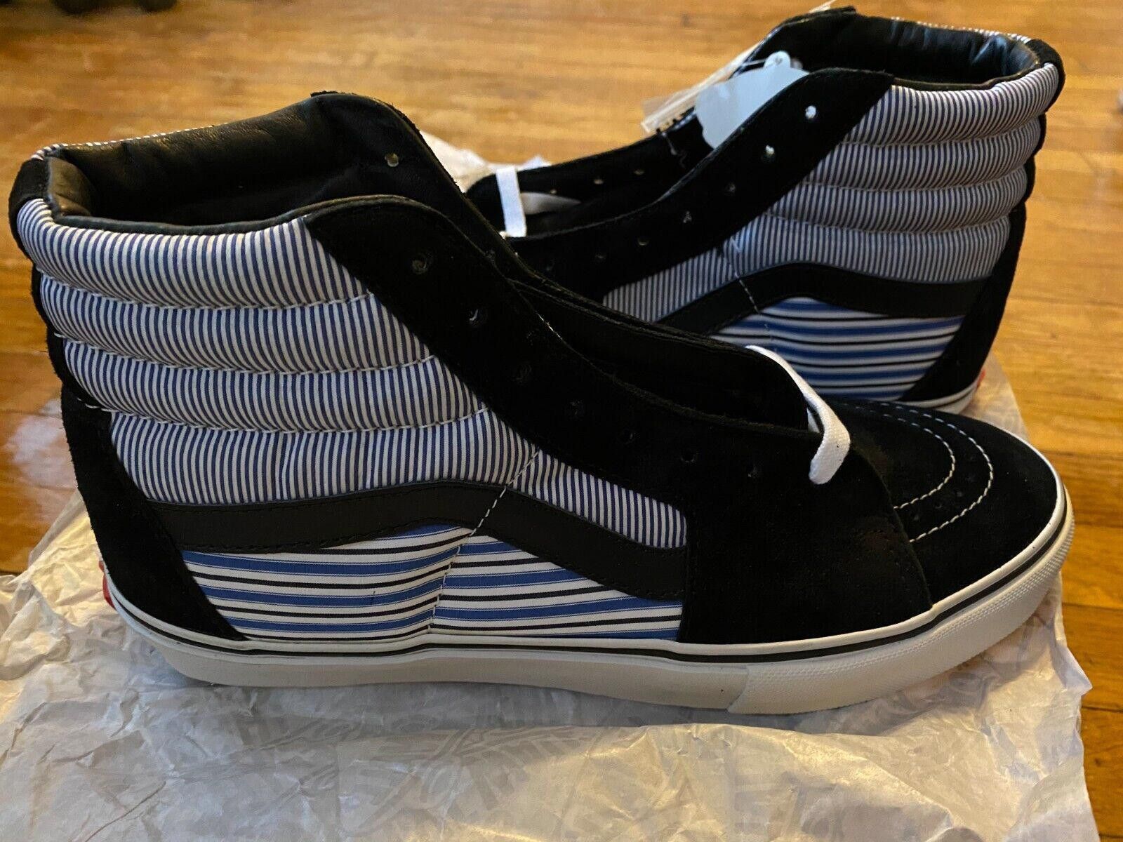 Vans Supreme x Comme Des Garcons Shirt x Vans Sk8 Hi Pro Size 9.5 Size US 9.5 / EU 42-43 - 1 Thumbnail
