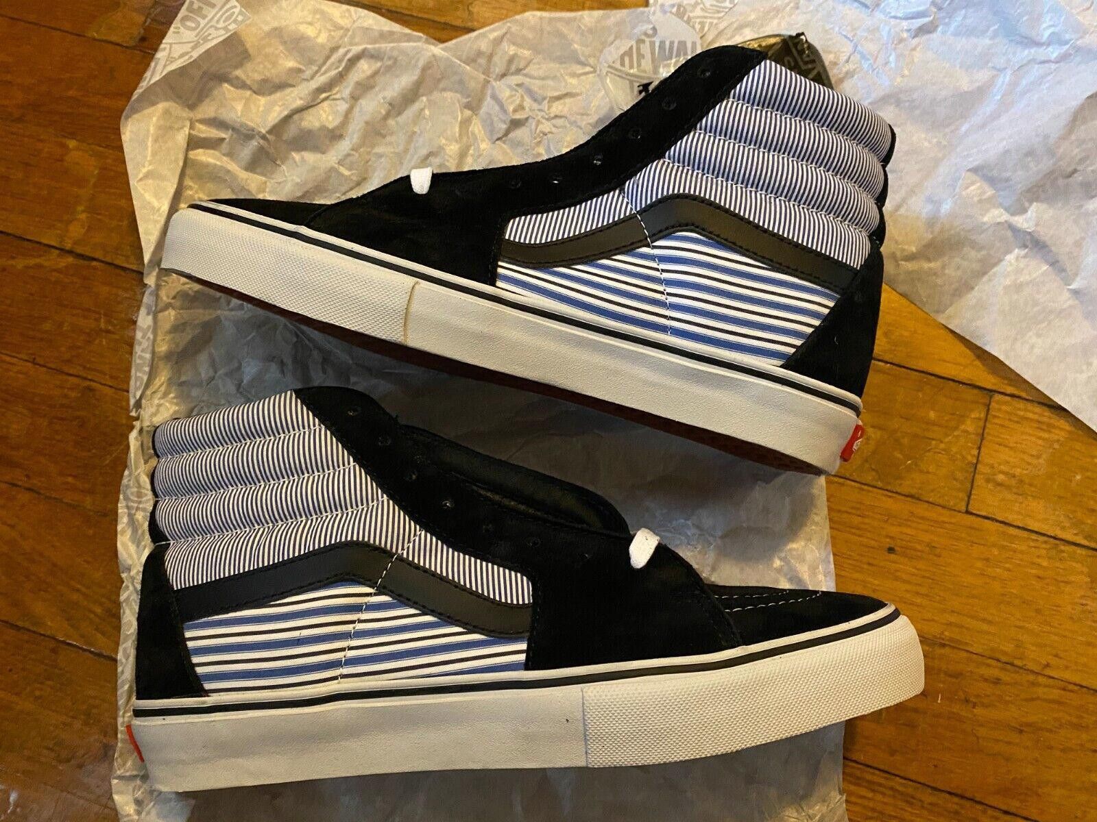 Vans Supreme x Comme Des Garcons Shirt x Vans Sk8 Hi Pro Size 9.5 Size US 9.5 / EU 42-43 - 5 Thumbnail