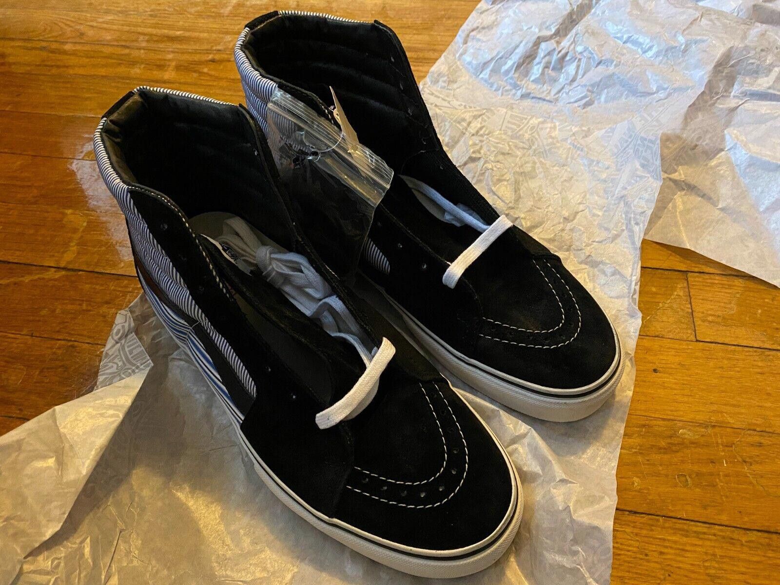 Vans Supreme x Comme Des Garcons Shirt x Vans Sk8 Hi Pro Size 9.5 Size US 9.5 / EU 42-43 - 4 Thumbnail