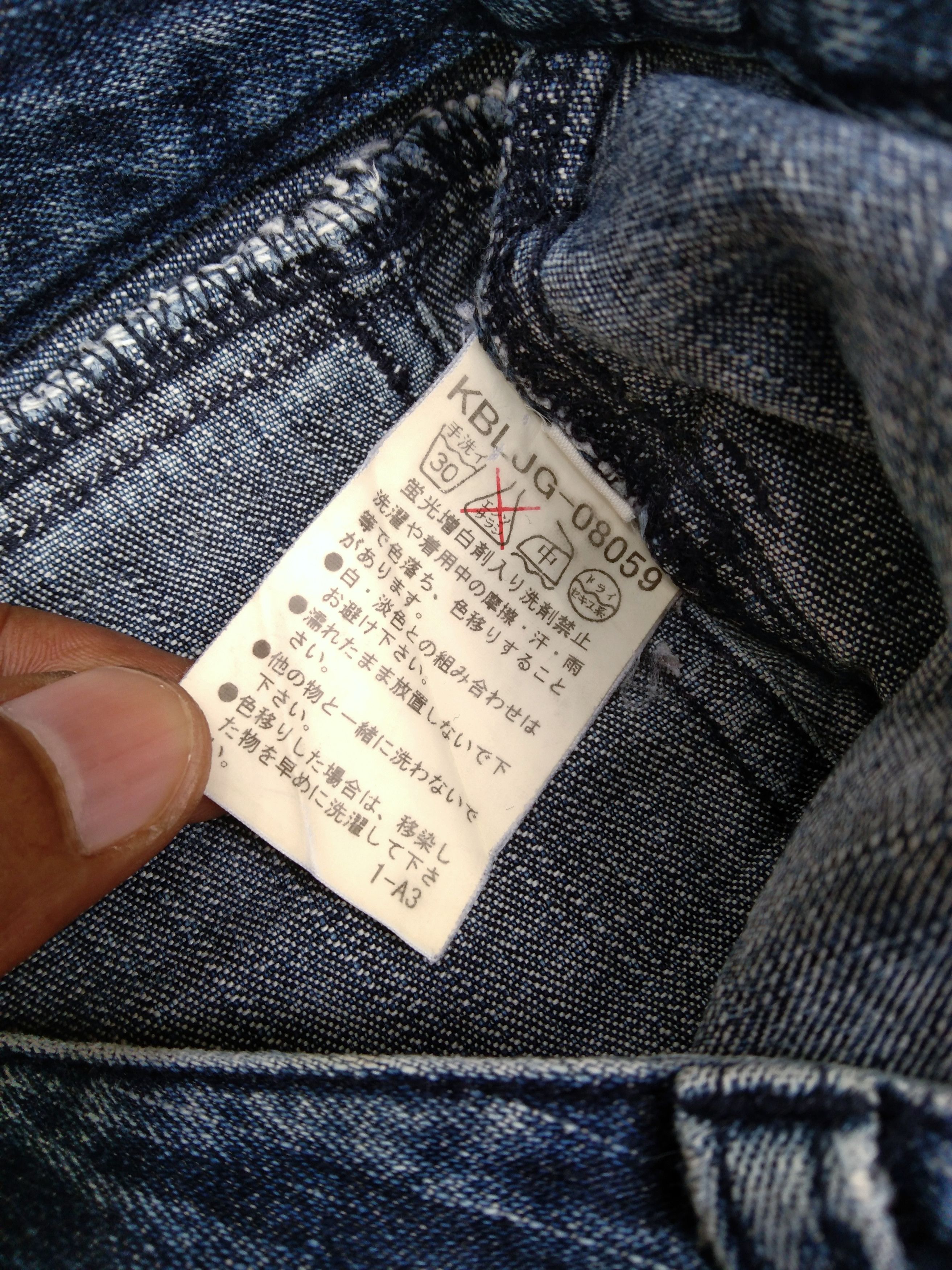 Michel Klein Vintage Faded Blue Michel Klein Boot Cut Jeans 27x28 Size US 27 - 5 Thumbnail