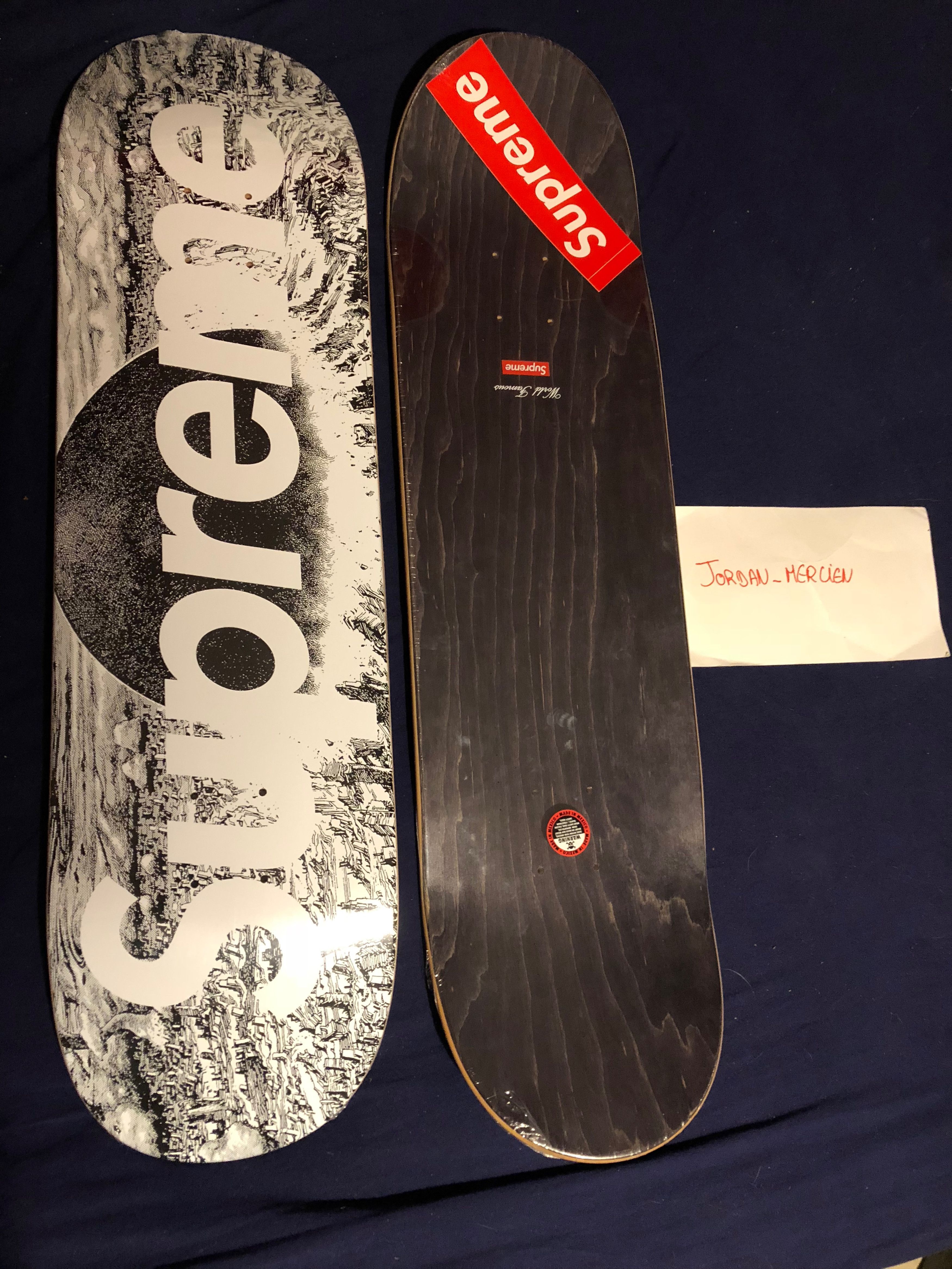 Supreme SUPREME x AKIRA SKATEBOARD DECK SET: NEO TOKYO + SYRINGE