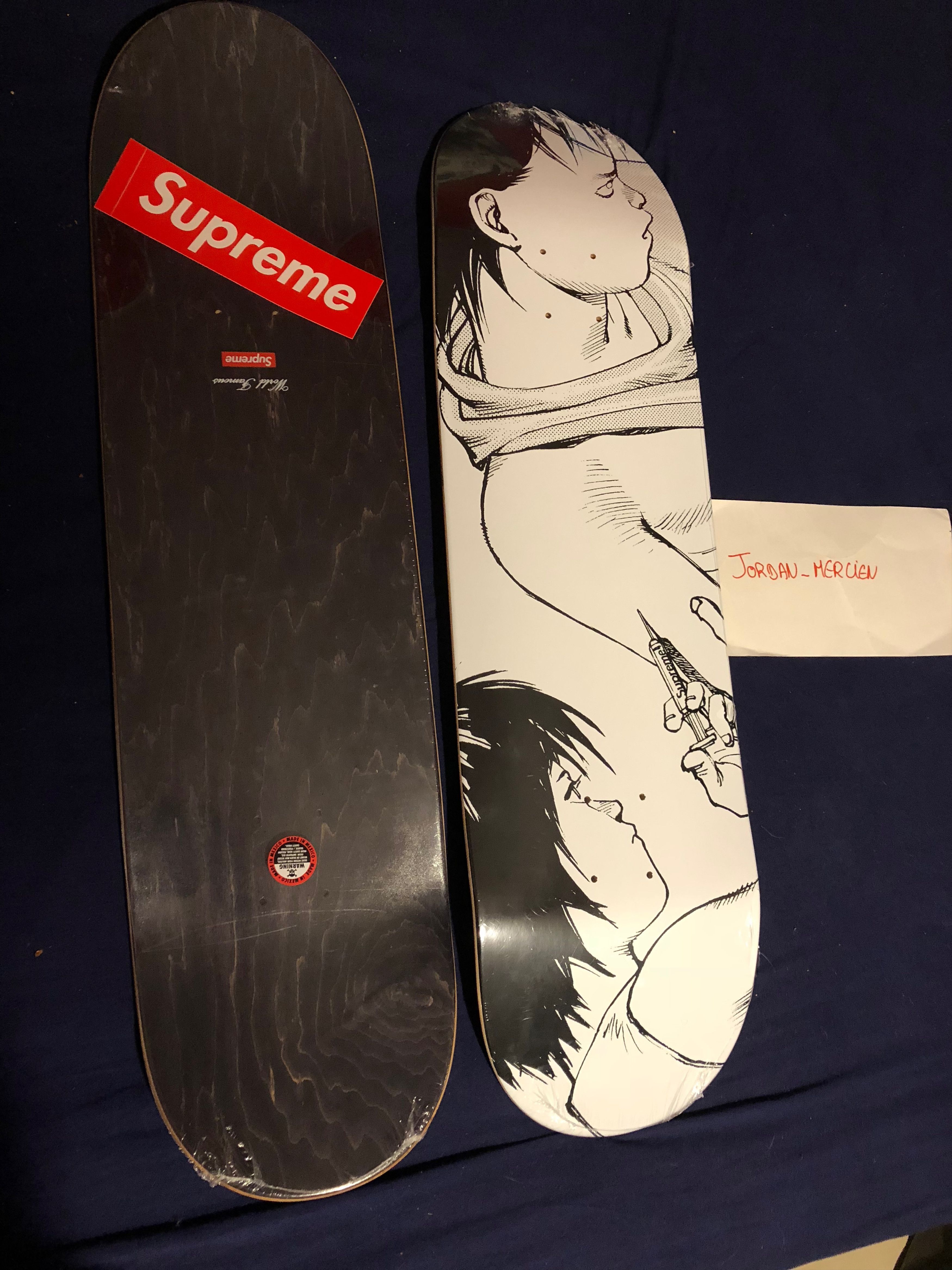 Supreme SUPREME x AKIRA SKATEBOARD DECK SET: NEO TOKYO + SYRINGE