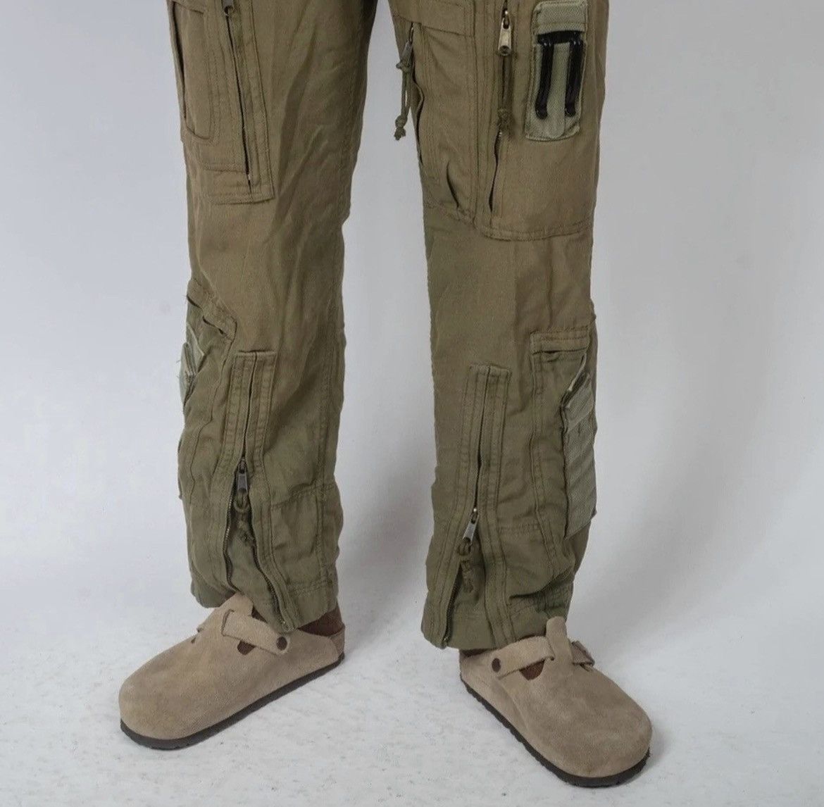 Rare 80s Military Issue Army Green TacticalCargo Pants
