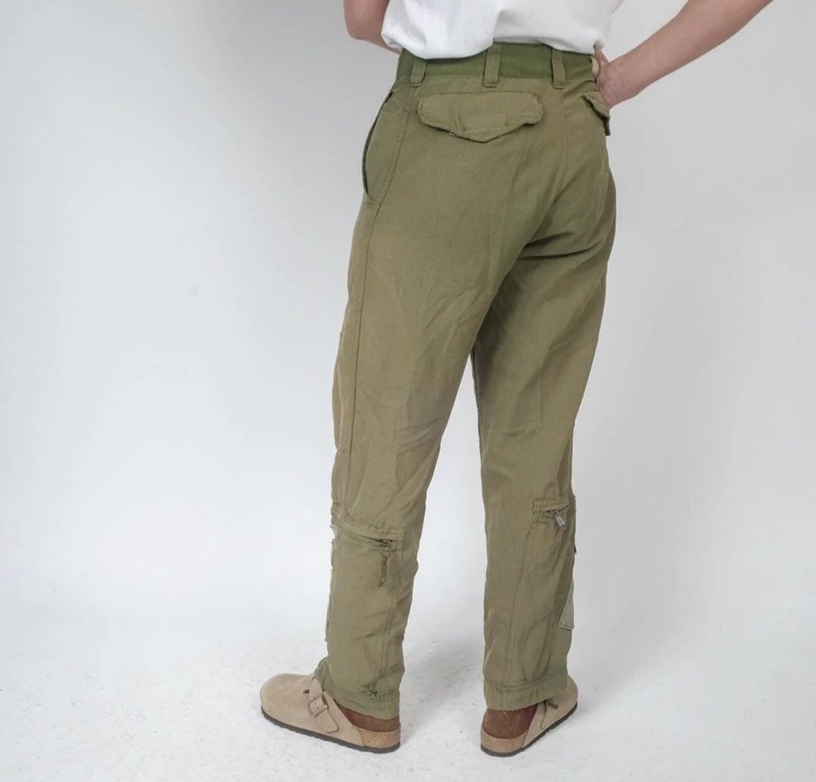 Rare 80s Military Issue Army Green TacticalCargo Pants