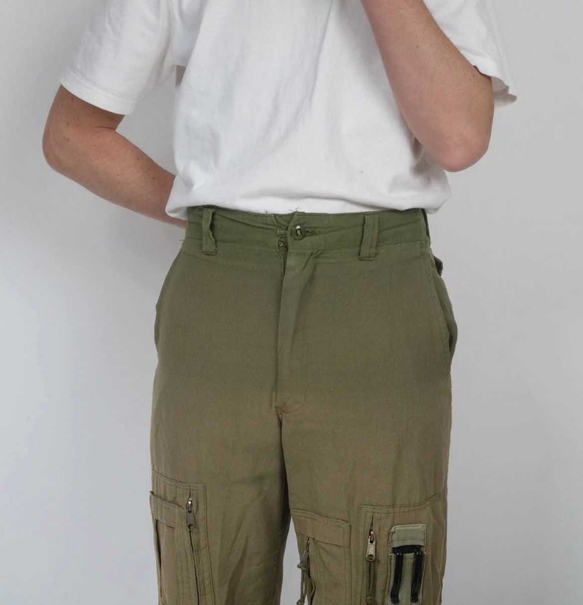 Rare 80s Military Issue Army Green TacticalCargo Pants