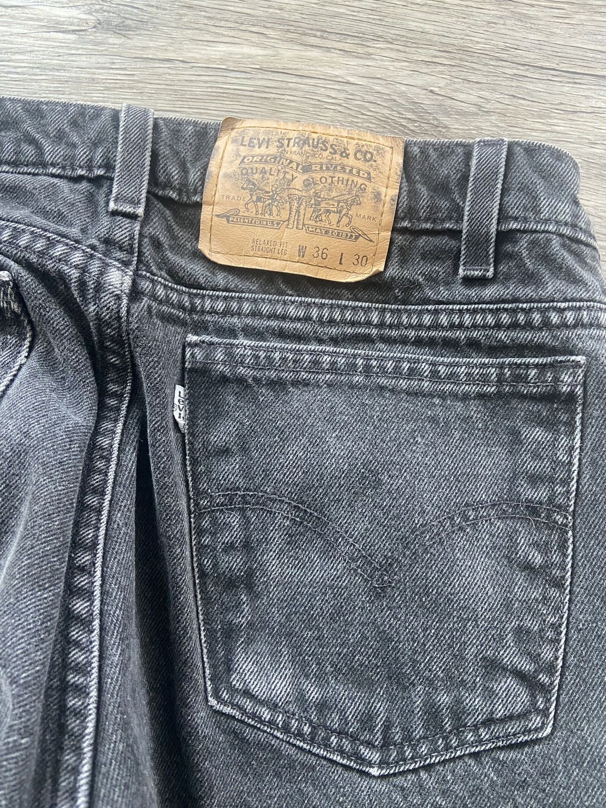 Levi's Vintage Levi’s white tab orange tab straight leg 80s Size US 34 / EU 50 - 3 Thumbnail
