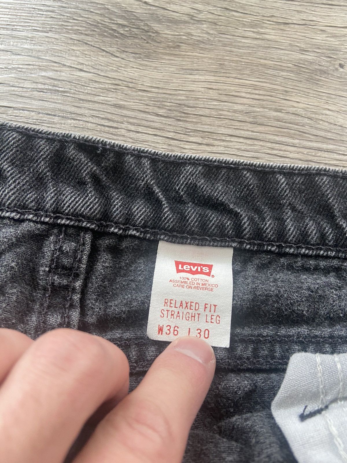 Levi's Vintage Levi’s white tab orange tab straight leg 80s Size US 34 / EU 50 - 2 Thumbnail
