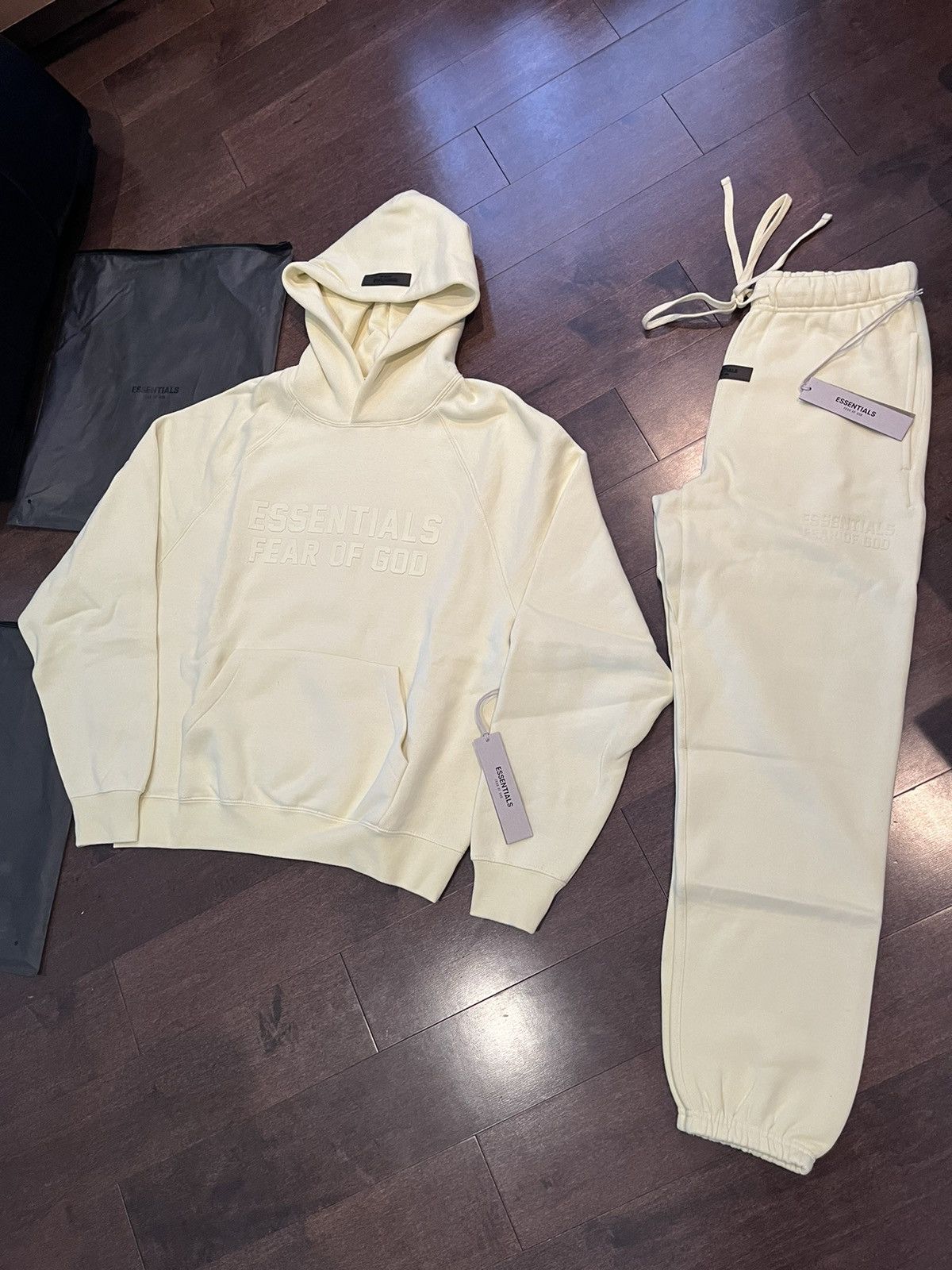 image of Essentials Fear Of God Canary Tracksuit, Men's (Size 2XL)