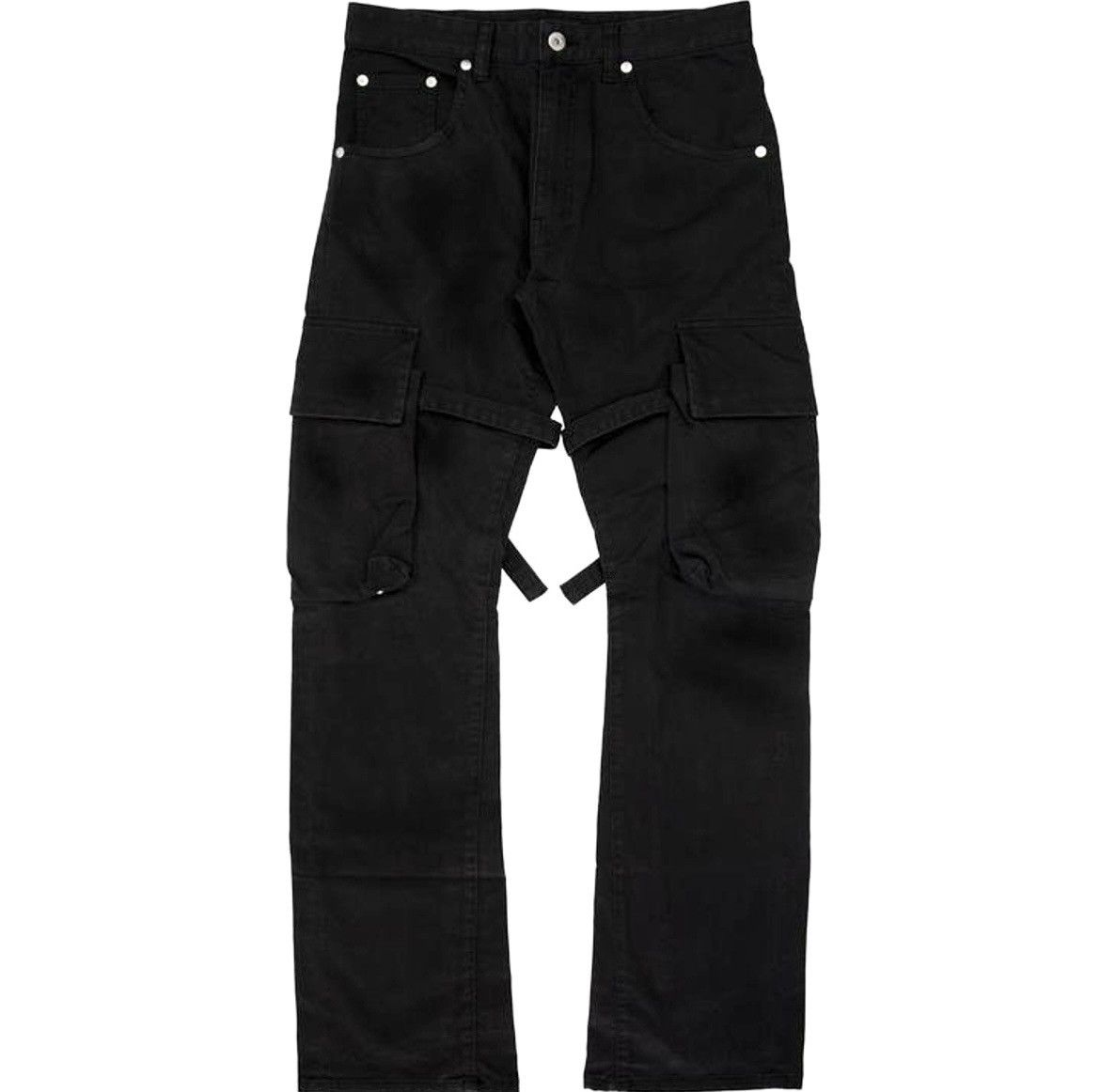 Vuja De Vuja De 001 Black Bondage cargo pants Grailed