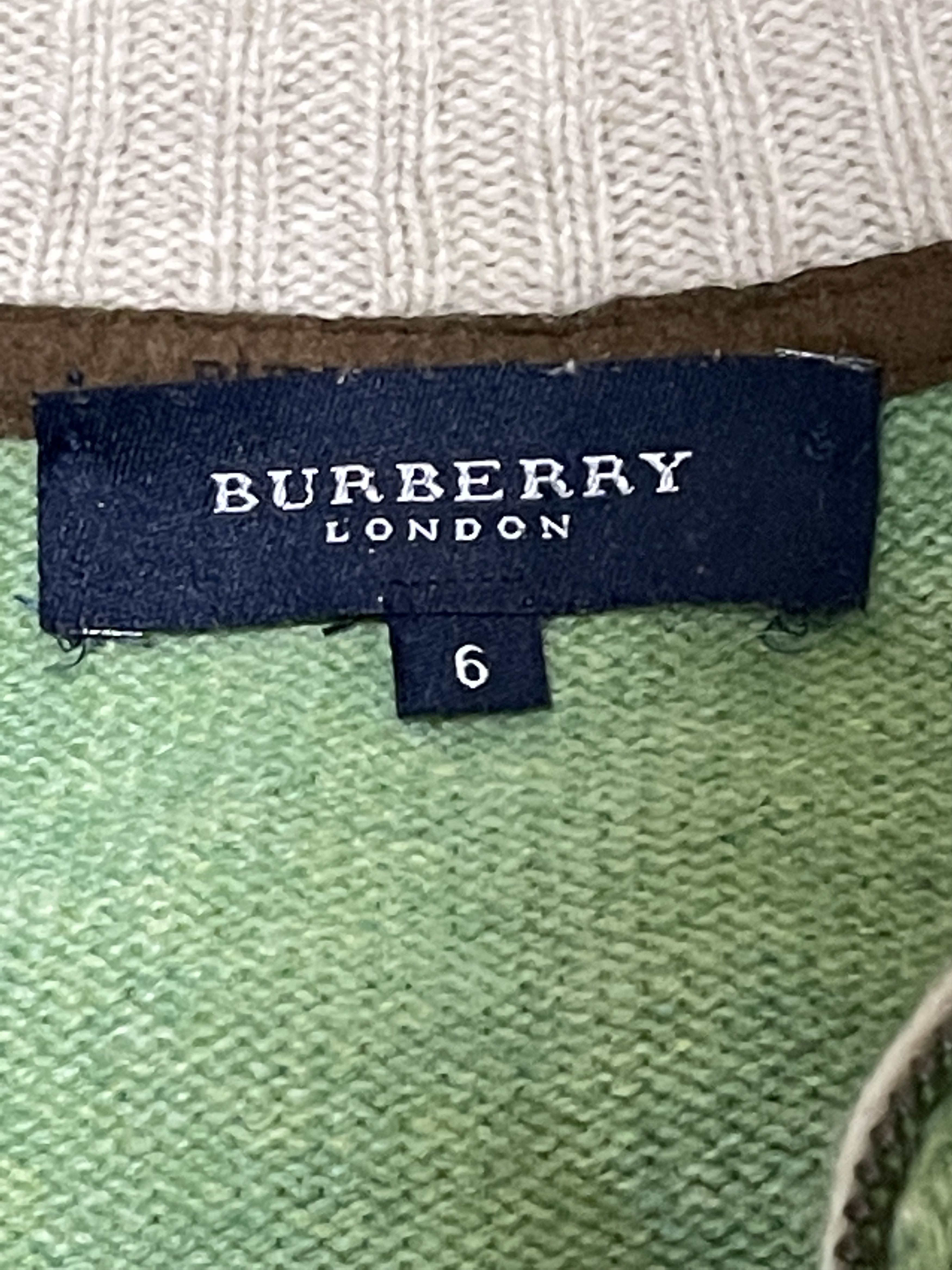 Burberry Burberry jumper halfzip size L wool Size US L / EU 52-54 / 3 - 5 Thumbnail