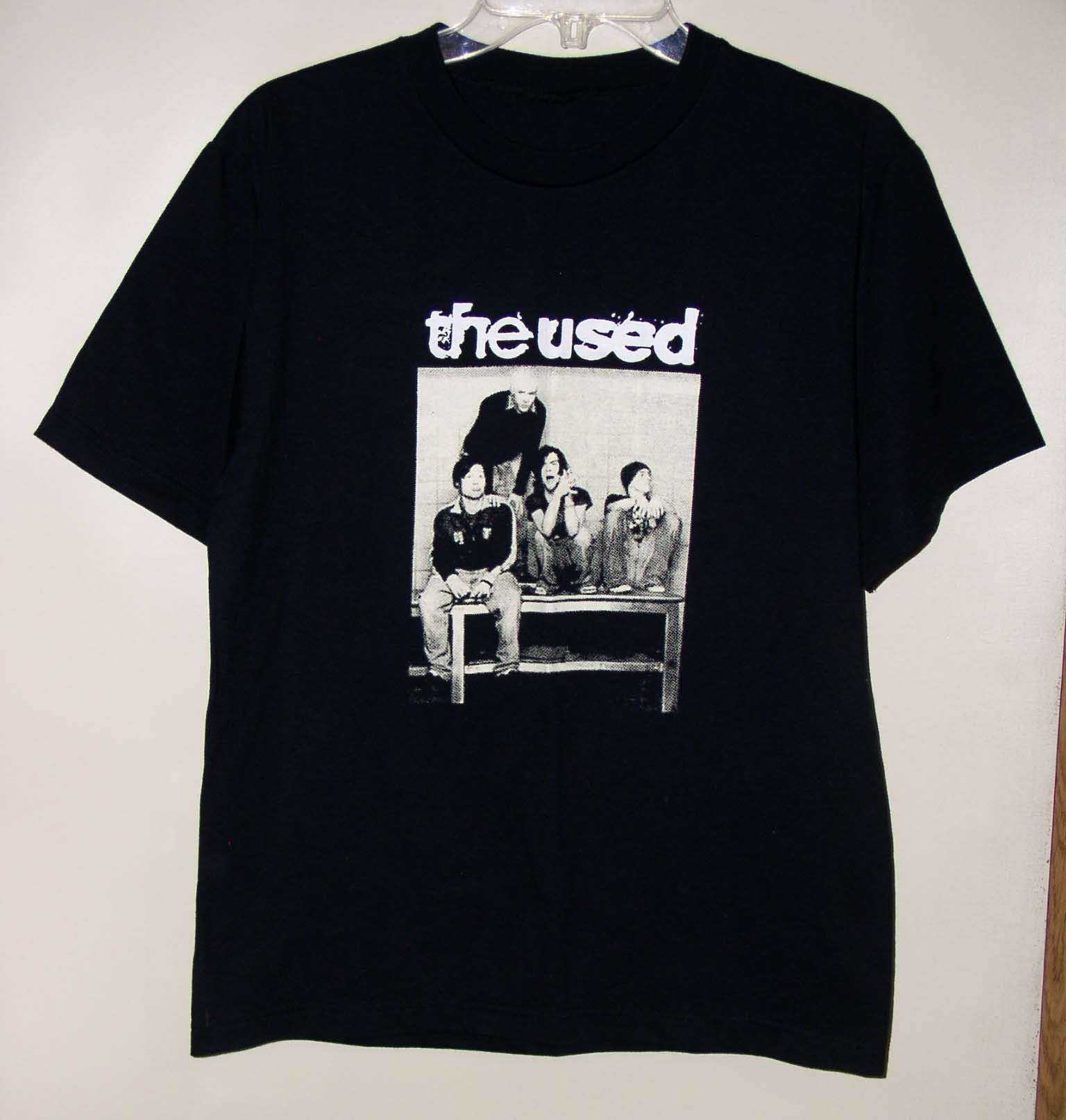 The Used Band Concert Tour T Shirt Vintage Origin Unknown