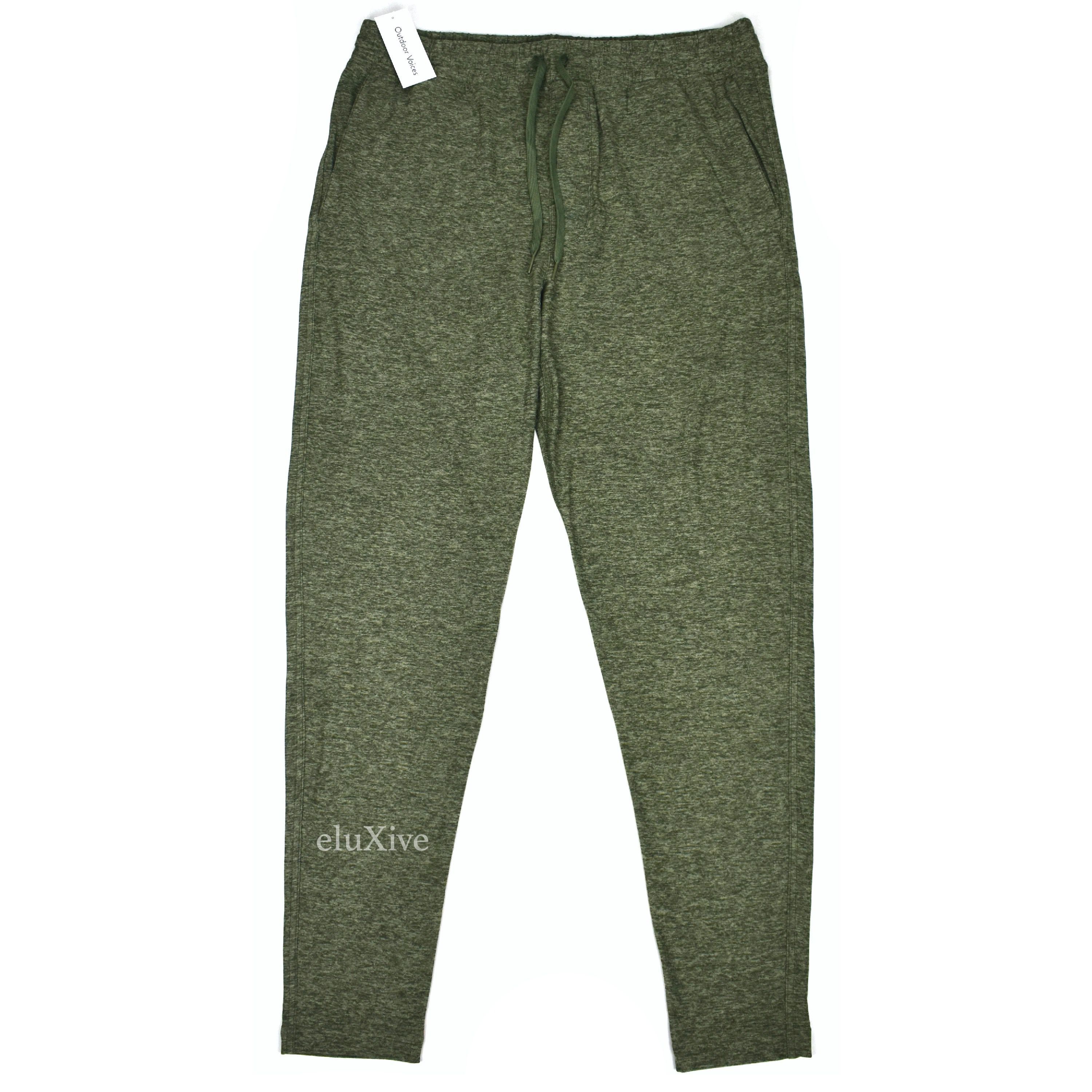 Outdoor Voices CloudKnit All Day Sweatpants Tea Tree Green