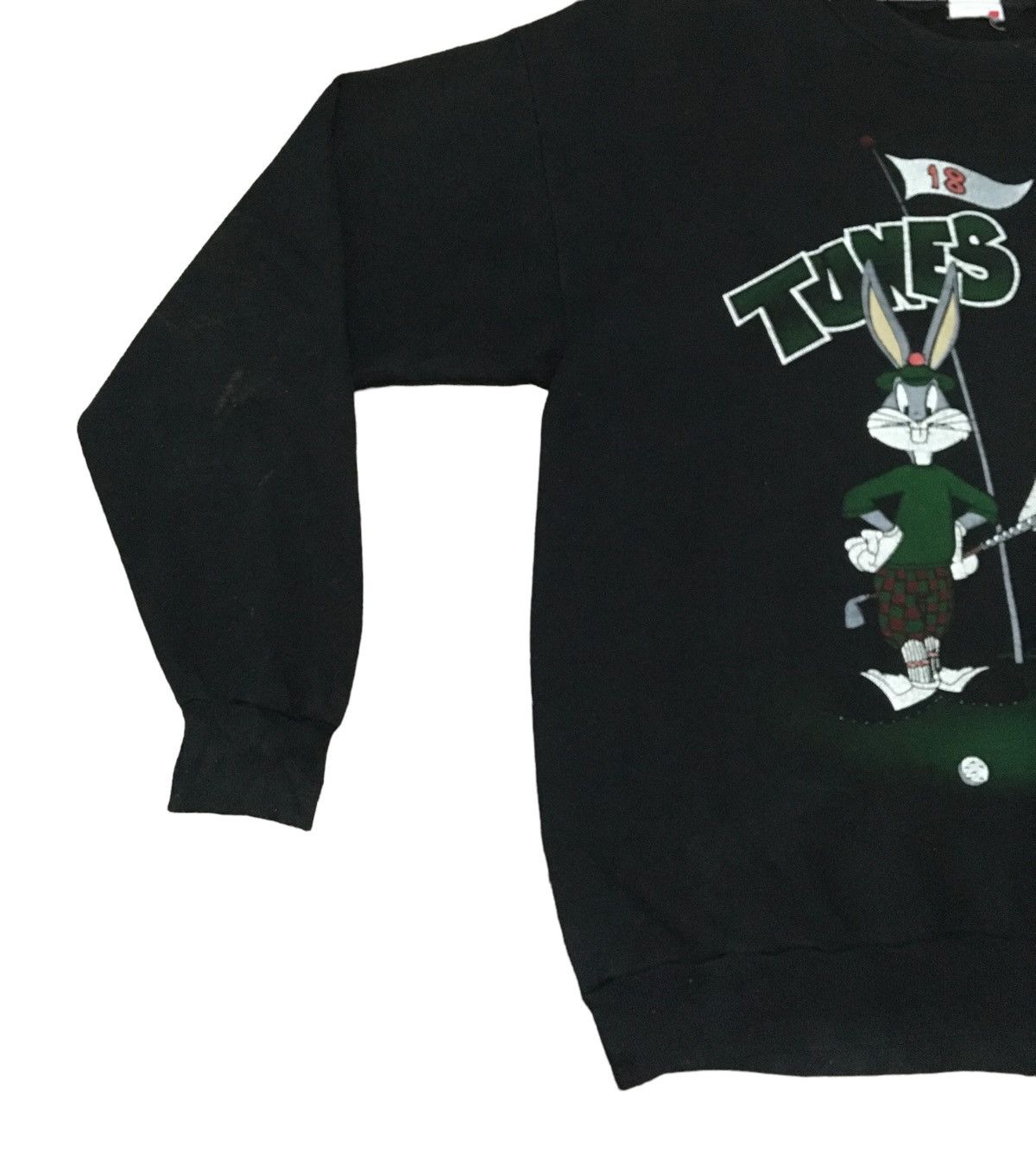 Vintage Rare Vintage Warner Bros Cartoon Tazmania Sweatshirt 1993s Size US L / EU 52-54 / 3 - 5 Thumbnail