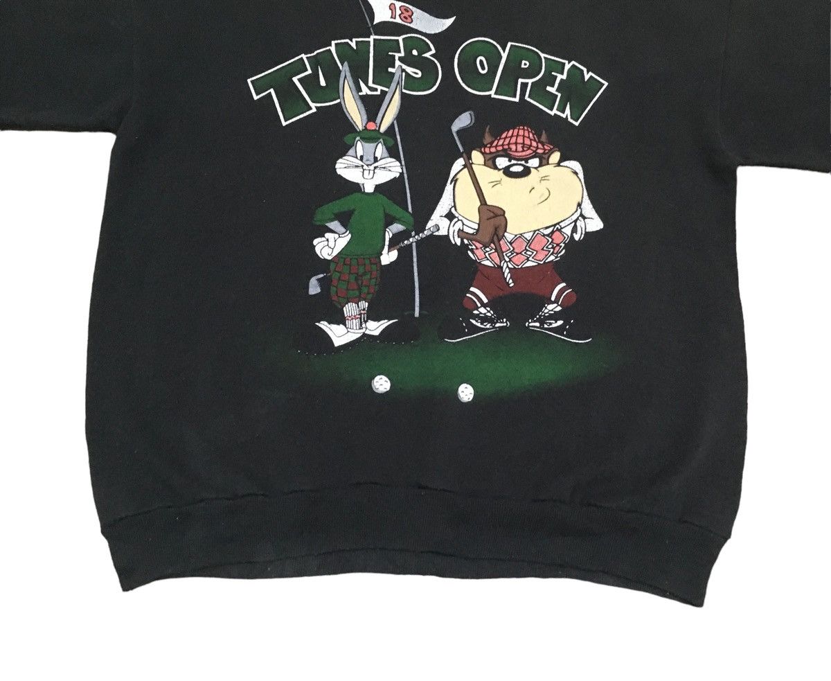 Vintage Rare Vintage Warner Bros Cartoon Tazmania Sweatshirt 1993s Size US L / EU 52-54 / 3 - 3 Thumbnail