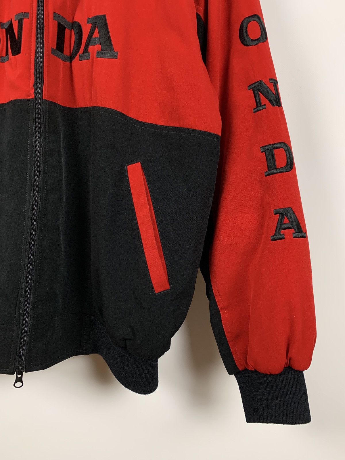 Formula 1 Vintage Honda Team Racing Michelin Bomber Jacket Size US XL / EU 56 / 4 - 9 Thumbnail