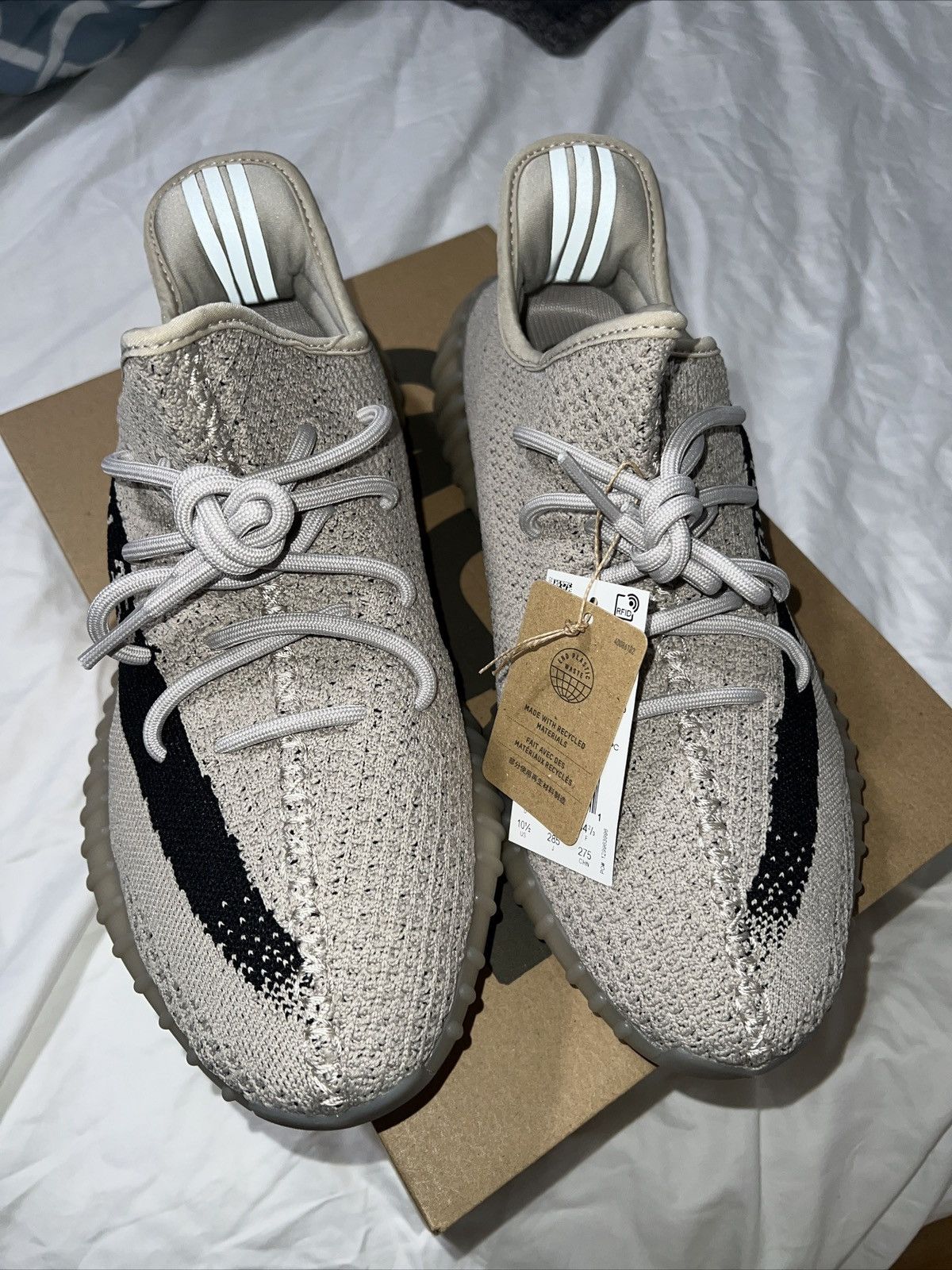 Adidas Adidas Yeezy Boost 350 V2 Slate Size US 10.5 / EU 43-44 - 7 Thumbnail