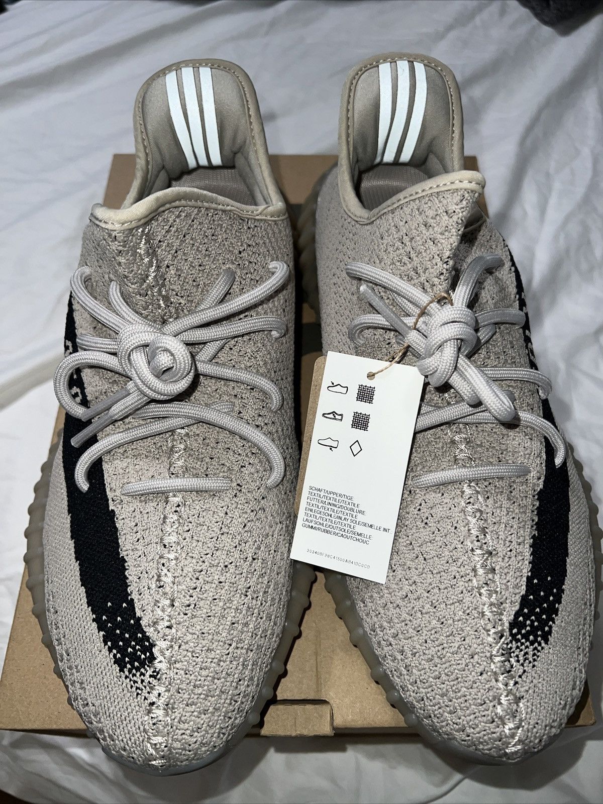 Adidas Adidas Yeezy Boost 350 V2 Slate Size US 10.5 / EU 43-44 - 3 Thumbnail