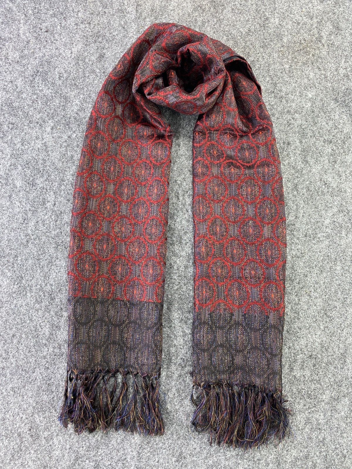 Other Paisley Silk Scarf/Muffler/Neckwear-T121 Size ONE SIZE - 4 Thumbnail