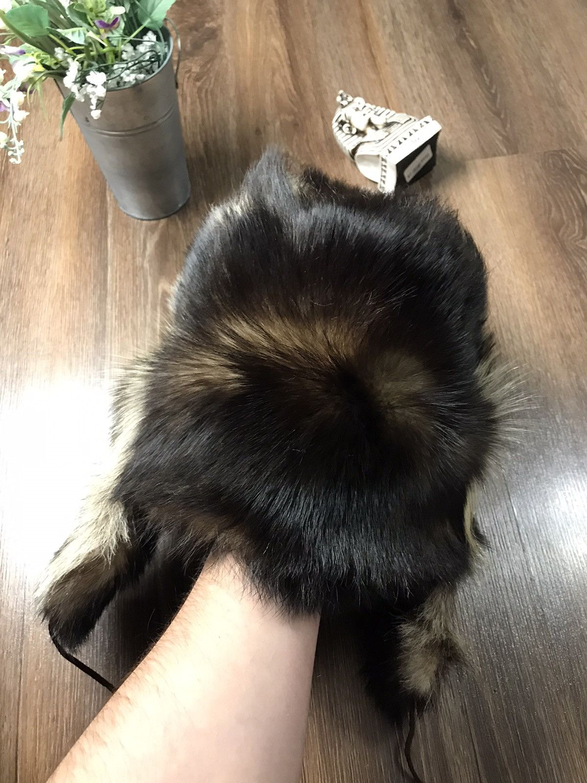 20471120 × Vintage Vintage 90s Alt Beanie Mohair buymypiece furry American vtg Size ONE SIZE - 4 Thumbnail