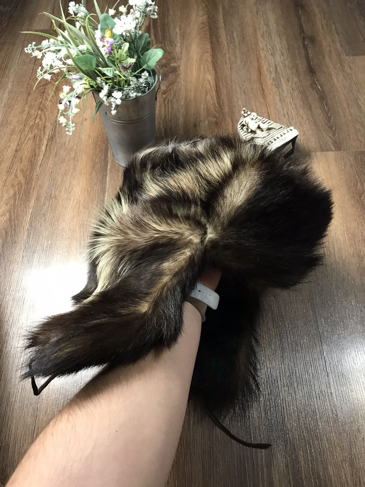 20471120 × Vintage Vintage 90s Alt Beanie Mohair buymypiece furry American vtg Size ONE SIZE - 1 Thumbnail
