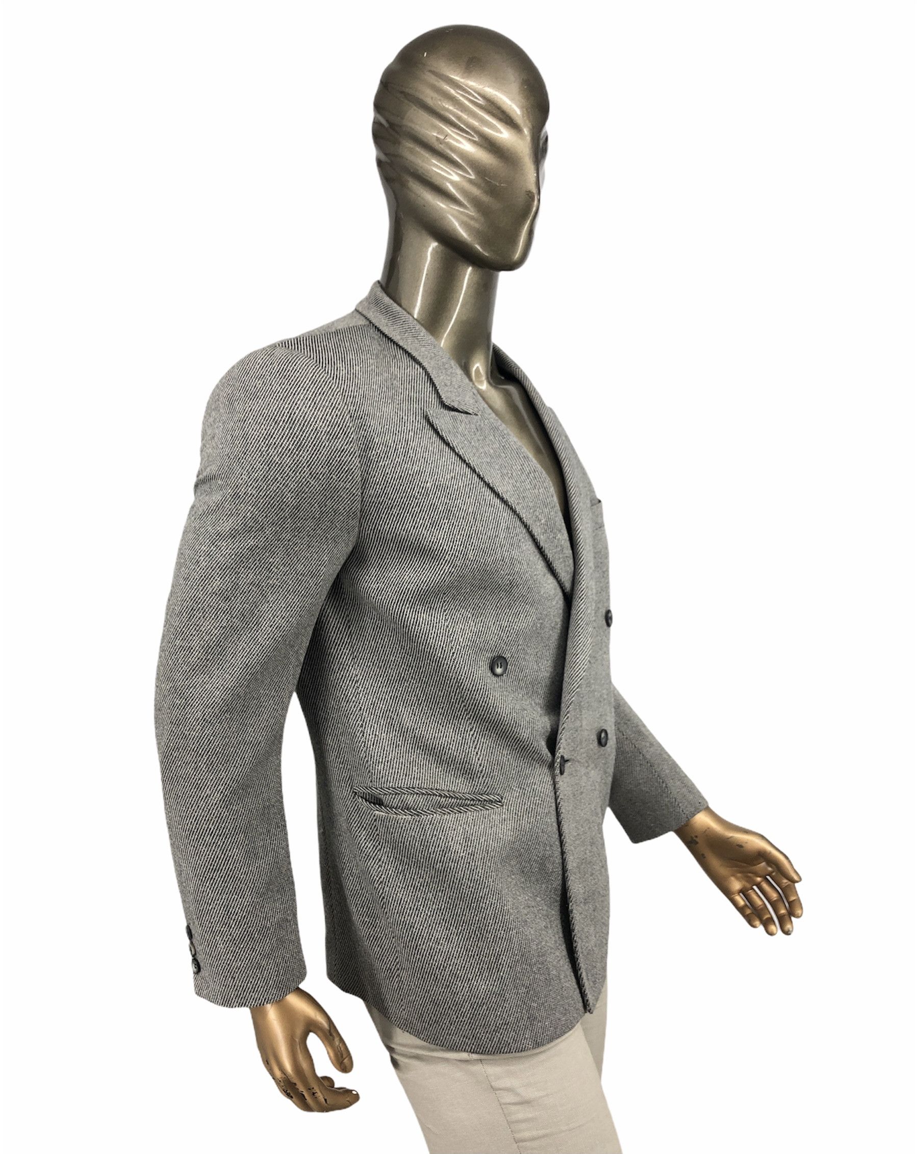 Pierre Cardin PierreCardin M/L Blazer Jacket Double Breasted Wool Classic Size US M / EU 48-50 / 2 - 3 Thumbnail