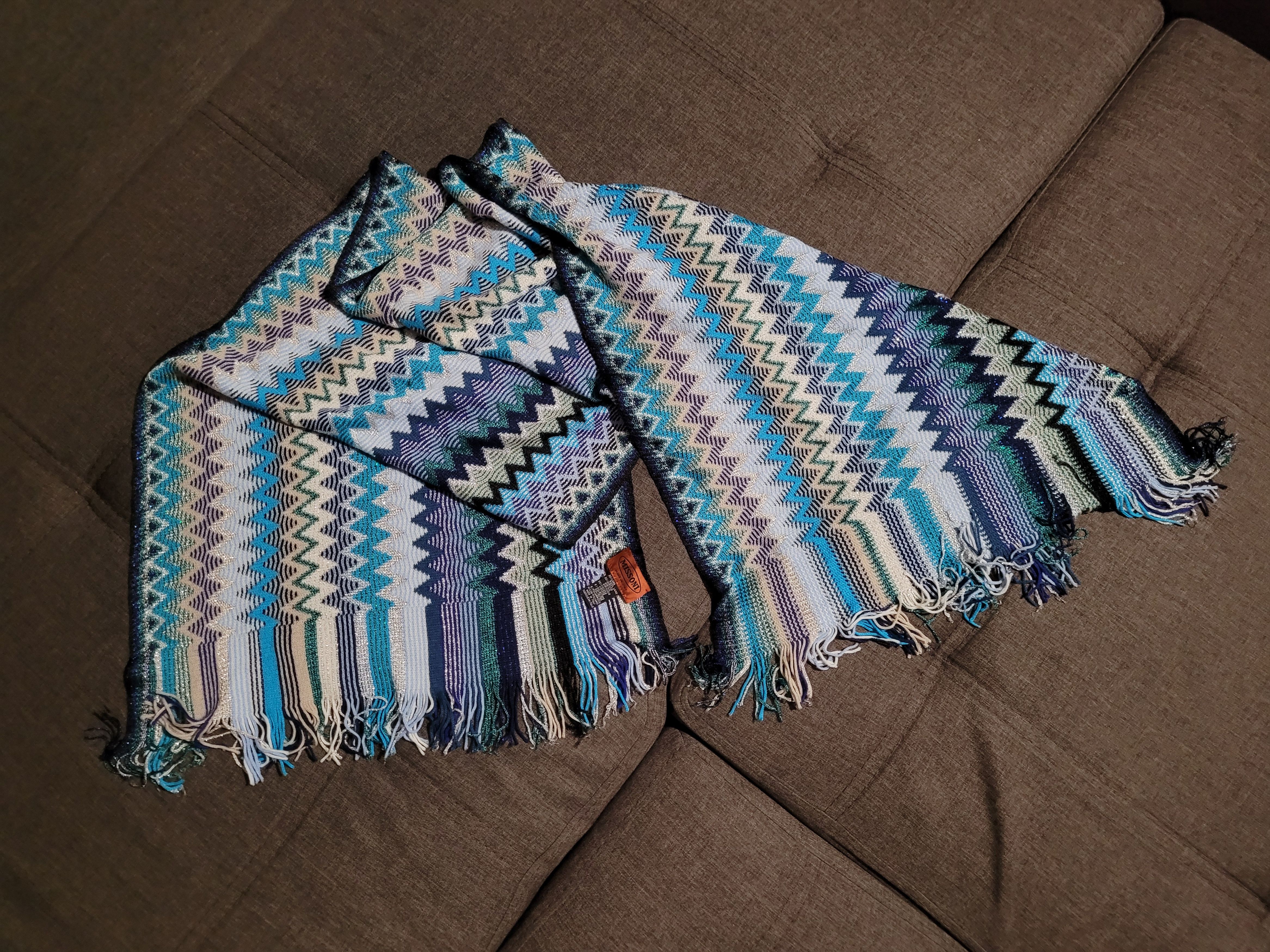Missoni Vintage Missoni scarf Size ONE SIZE - 1 Thumbnail