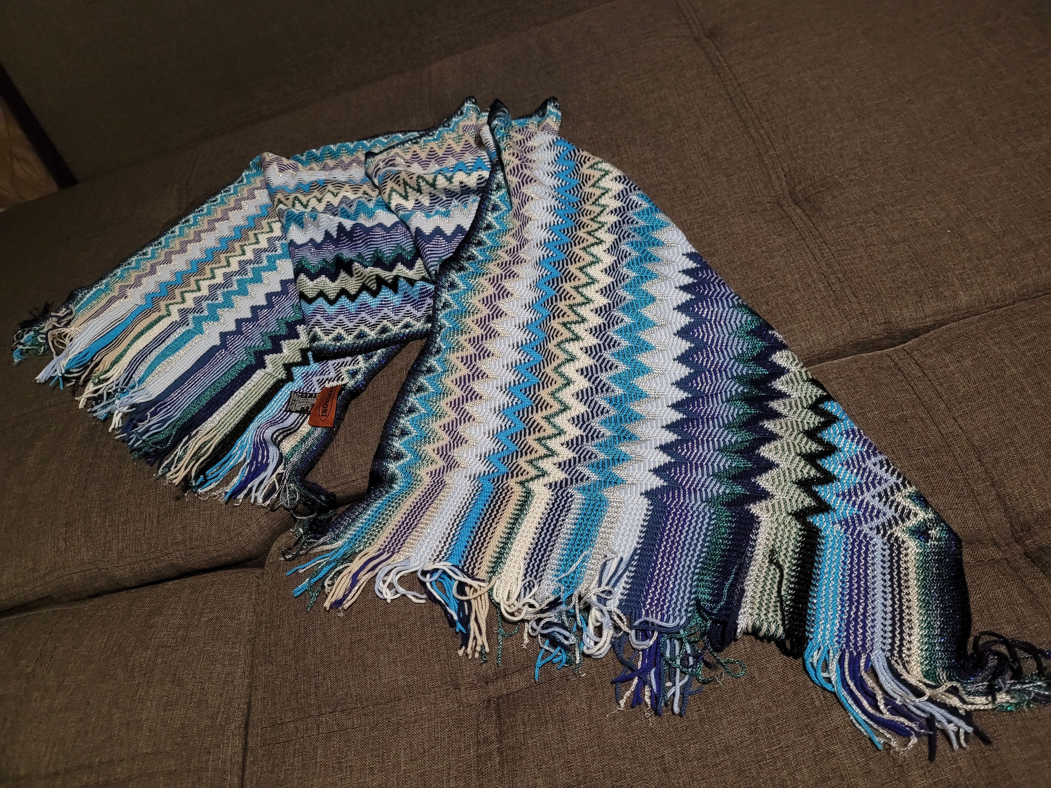 Missoni Vintage Missoni scarf Size ONE SIZE - 3 Thumbnail