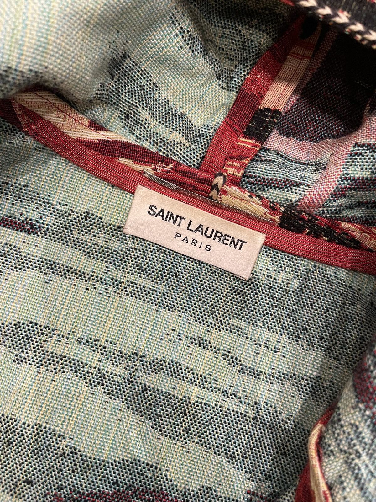Hedi Slimane × Saint Laurent Paris Surf Sound Palm tree jacket Size US M / EU 48-50 / 2 - 5 Thumbnail