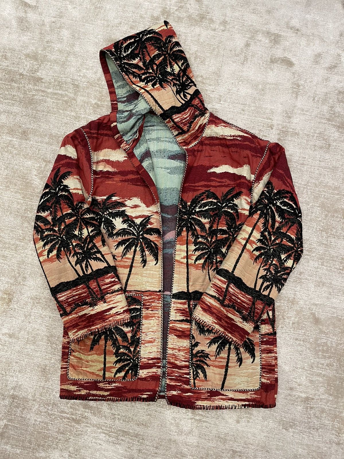 Hedi Slimane × Saint Laurent Paris Surf Sound Palm tree jacket Size US M / EU 48-50 / 2 - 4 Thumbnail